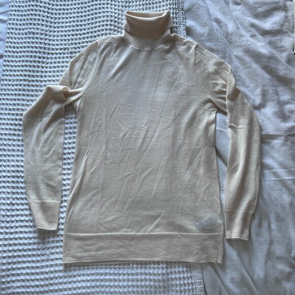 NWOT J.Crew Turtleneck Cashmere Sweater - Picture 1 of 6